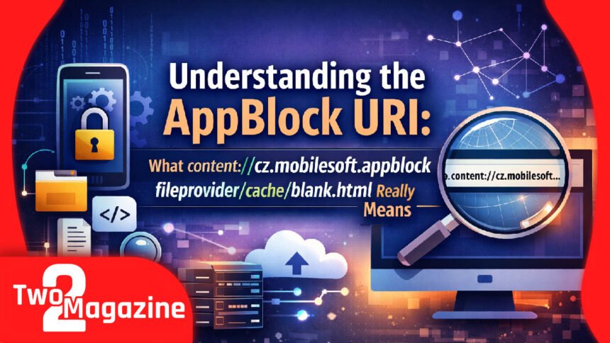 Understanding the AppBlock URI: What content://cz.mobilesoft.appblock.fileprovider/cache/blank.html Really Means